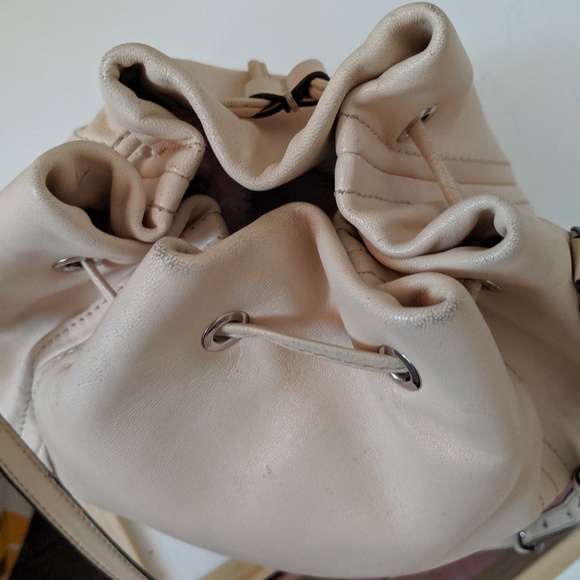 J Crew leather tassel drawstring bag - Picture 4 of 4